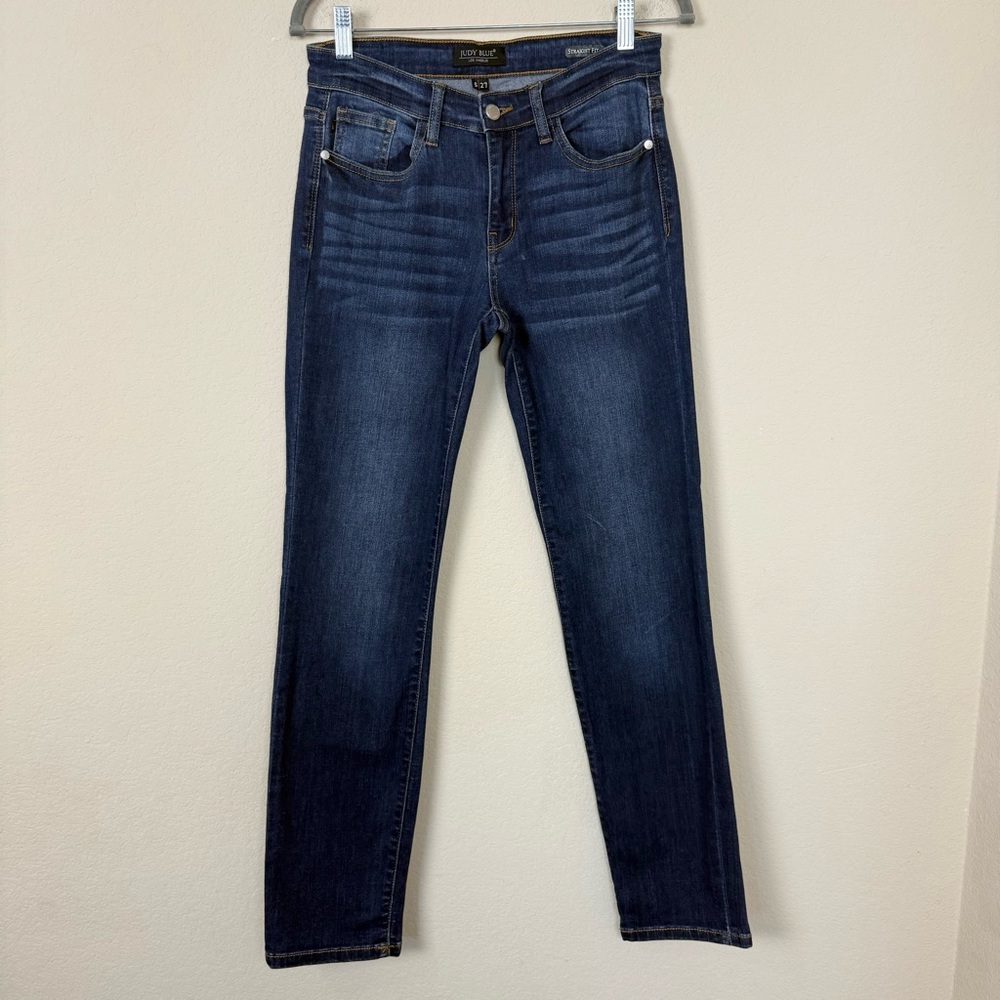 Judy Blue Straight Fit Dark Wash Jeans‎ Size 5/27